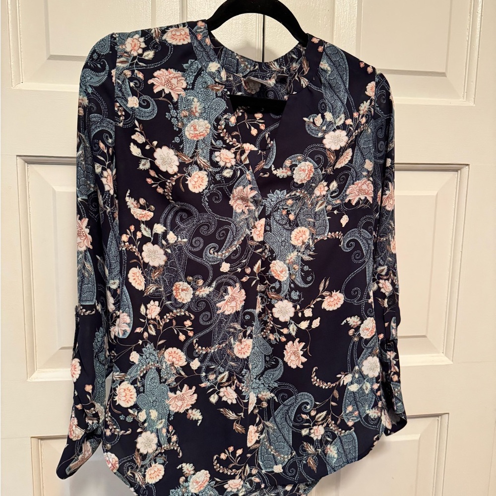 Floral Paisley Blouse